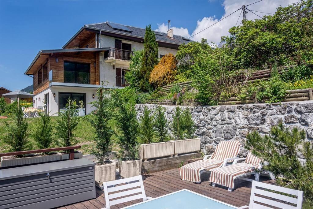 In The Heart Of Nature With An Unique View Plan Montmin Extérieur photo